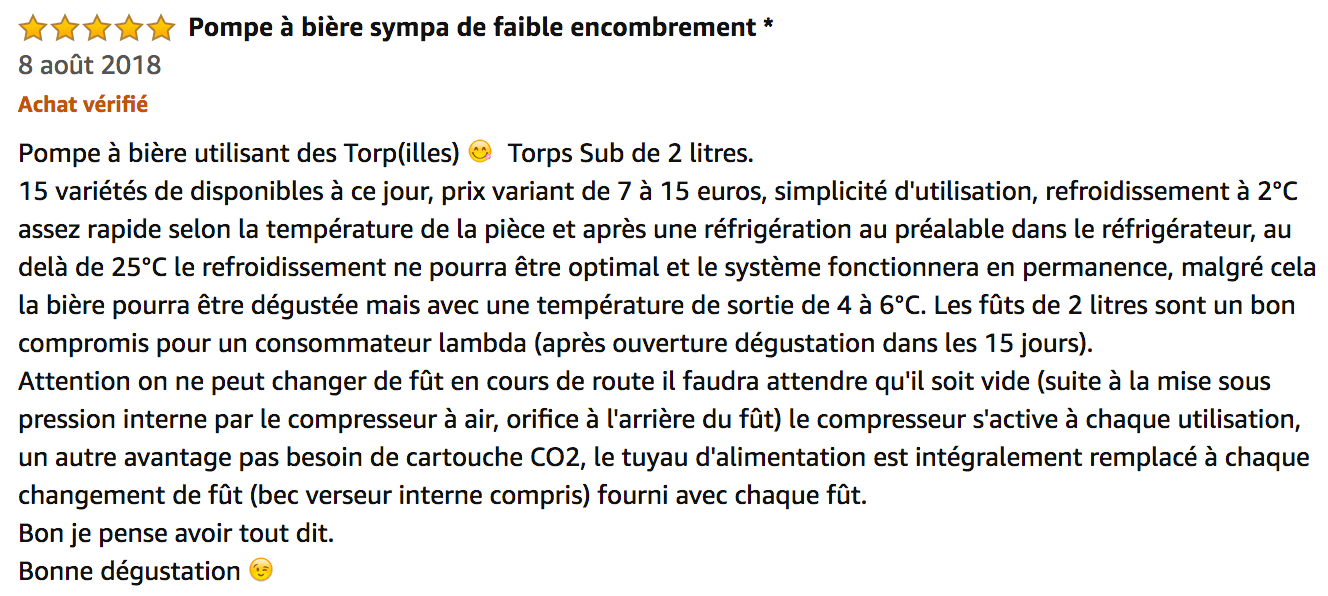 KRUPS YY4233FD Tireuse a biere - Machine a biere THE SUB COMPACT ROUGE 2 L  - Pompe a biere - Biere pression